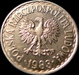 1 złoty 1983, PRÓBA technologiczna MIEDZIONIKIEL waga 7,5grama