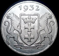 WMG 5 guldenów 1932 Kościół Mariacki, mennicza, IDEALNA