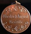 Niemcy, Saksonia, Friedrich August Medaille, stempel lustrzany, brąz