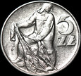 Rybak 5 złotych 1974, ODWROTKA 190 stopni
