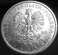 Polska, 100000 złotych 1990, Solidarność Typ B