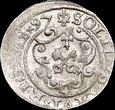 Zygmunt III Waza, szeląg Ryga 1597, menniczy