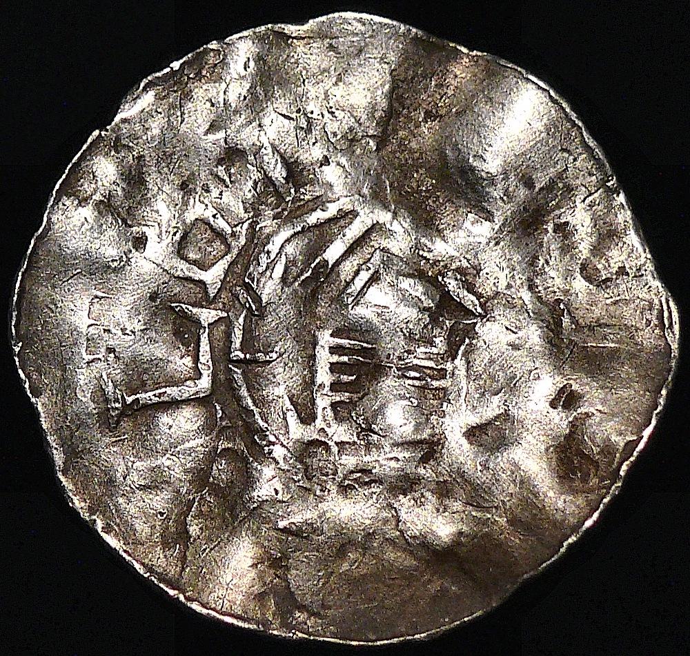 Otto i Adelajda  983-1002, denar, naśladownictwo słowiańskie?