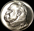 Piłsudski, 10 złotych 1939, mennicze, piękne