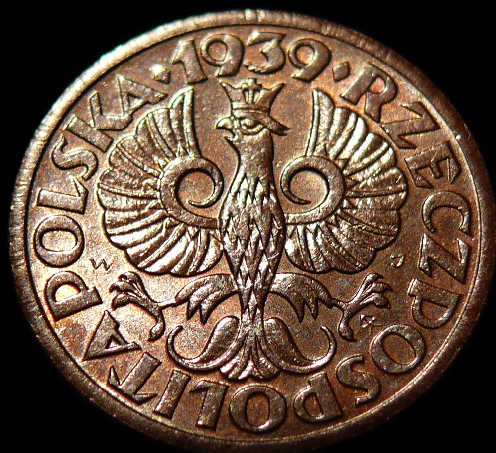 1 grosz 1939, mennicze
