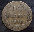 10 groszy 1840 - miedź 