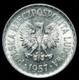 1 złoty 1957 - piękne i rzadkie