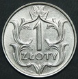 1 złoty 1929 - mennicze