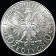 10 złotych 1933 Sobieski, rewelacyjny, menniczy