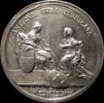 St A Poniatowski, Medal 1773, I rozbiór Polski, srebro 50mm