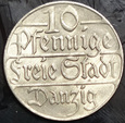 10 fenigów 1923 Wolne Miasto Gdańsk - mennicze