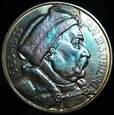10 złotych 1933 Sobieski, menniczy, zjawiskowa patyna