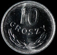 10 groszy 1949, piękny, lustrzany połysk