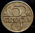 5 groszy 1928 - ładne