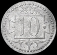 WMG 10 fenigów 1920, menniczy, jasny