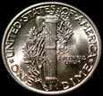 USA 10 centów (dime) 1927, idealna, mennicza