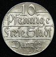10 fenigów 1923 Wolne Miasto Gdańsk