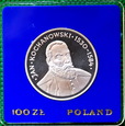 100 ZŁ KOCHANOWSKI 1980 MENNICZA