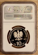 10 ZŁ 1000 LECIE ŚMIERCI 1997 PF 69 NGC PIĘKNA