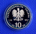 10 ZŁ IV WAZA POPIERSIE 1999 MENNICZA