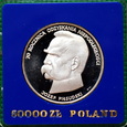 50000 ZŁ PIŁSUDSKI 1988 MENNICZA