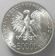 50000 zł  PIŁSUDSKI  1988 r. stan 1