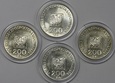 LOT 10 szt. monet 200 zł 1974 XXX LAT PRL, stany 1-/2