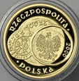 POLSKA, 100 zł 2000, ZJAZD w GNIEŹNIE, ZŁOTO PRÓBY 900