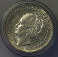 HOLANDIA, 1 GULDEN 1931 WILHELMINA, SREBRO