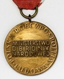 BRĄZOWY MEDAL ZA ZASŁUGI DLA OBRONNOŚCI KRAJU PRL, plut.