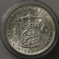 HOLANDIA, 1 GULDEN 1931 WILHELMINA, SREBRO