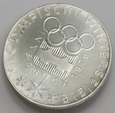 AUSTRIA, 100 SCHILLING INNSBRUCK 1976 -LOGO OLIMPIJSKIE, stan 1