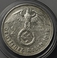 NIEMCY, III RZESZA, 2 MARKI HINDENBURG 1938 F, st. 2