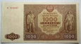 POLSKA, 1000 zł 1946, seria E 7210467, RZADKA