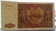 POLSKA, 1000 zł 1946, seria E 7210467, RZADKA