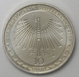 NIEMCY 10 EURO 2003 G, 200 ROCZNICA GOTTFRIED SEMPER, STAN 1