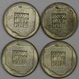 LOT 10 szt. monet 200 zł 1974 XXX LAT PRL, stany 1-/2