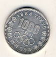 1000 JENÓW 1964 JAPONIA