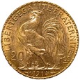Francja III Republika 20 franków 1914 st. 1