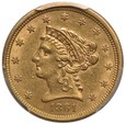 USA 2,5 dolara 1861 PCGS AU55