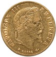 Francja Napoleon III 5 franków 1866 A st. 2+