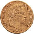 Francja Napoleon III 5 franków 1866 BB st. 3