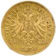 Austro-Węgry 8 florenów 20 franków 1870 st.1-