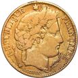 II Republika Francuska 10 franków 1851 A-Paryż st. 3-/3
