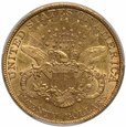 USA 20 dolarów 1889 PCGS AU55