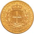 Włochy Królestwo Sardynii Karol Albert 20 Lirów 1832 Genoa st. 3-/3