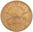 USA 20 Dolarów 1873 San Francisco st. 3