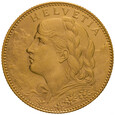 Szwajcaria 10 franków 1912 st. 1