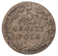 Mikołaj I 5 groszy 1820 Warszawa st. 3+
