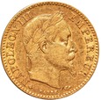 Francja Napoleon III 10 franków 1862 A-Paryż st. 3